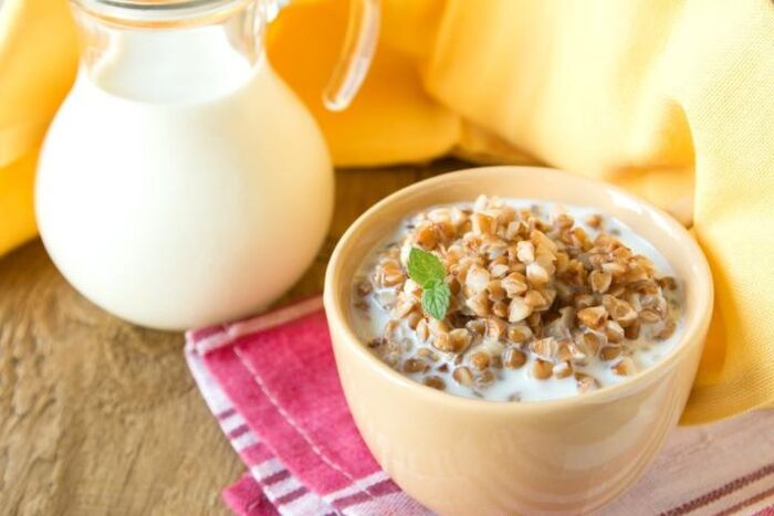 mit Kefir und Minze