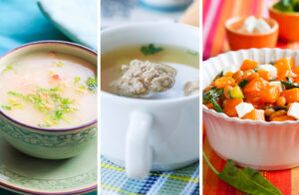Tischnummer 5 - Suppe und Gemüse